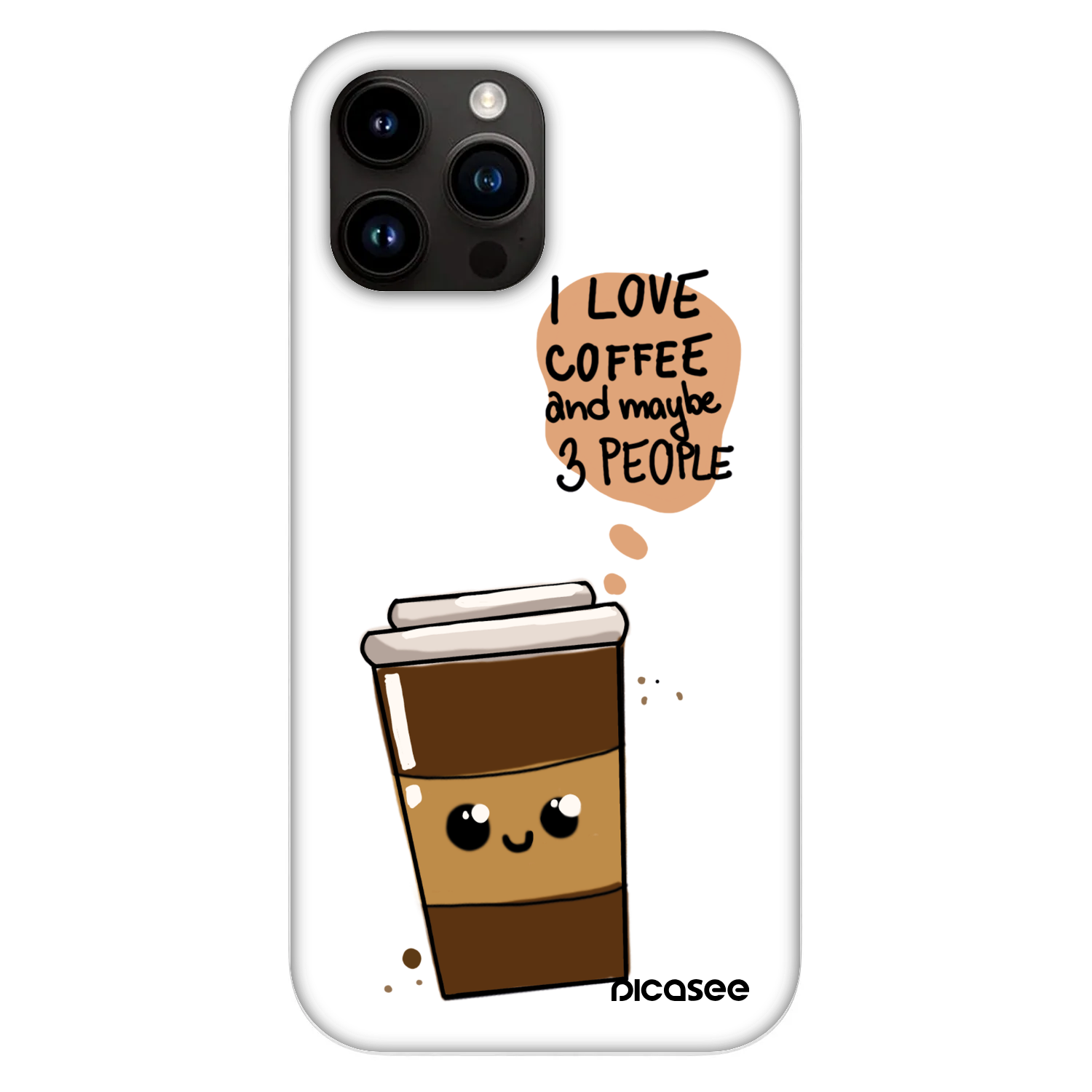 Picasee Fashion Case MagSafe za Apple iPhone 13 Pro Max - Cute coffee