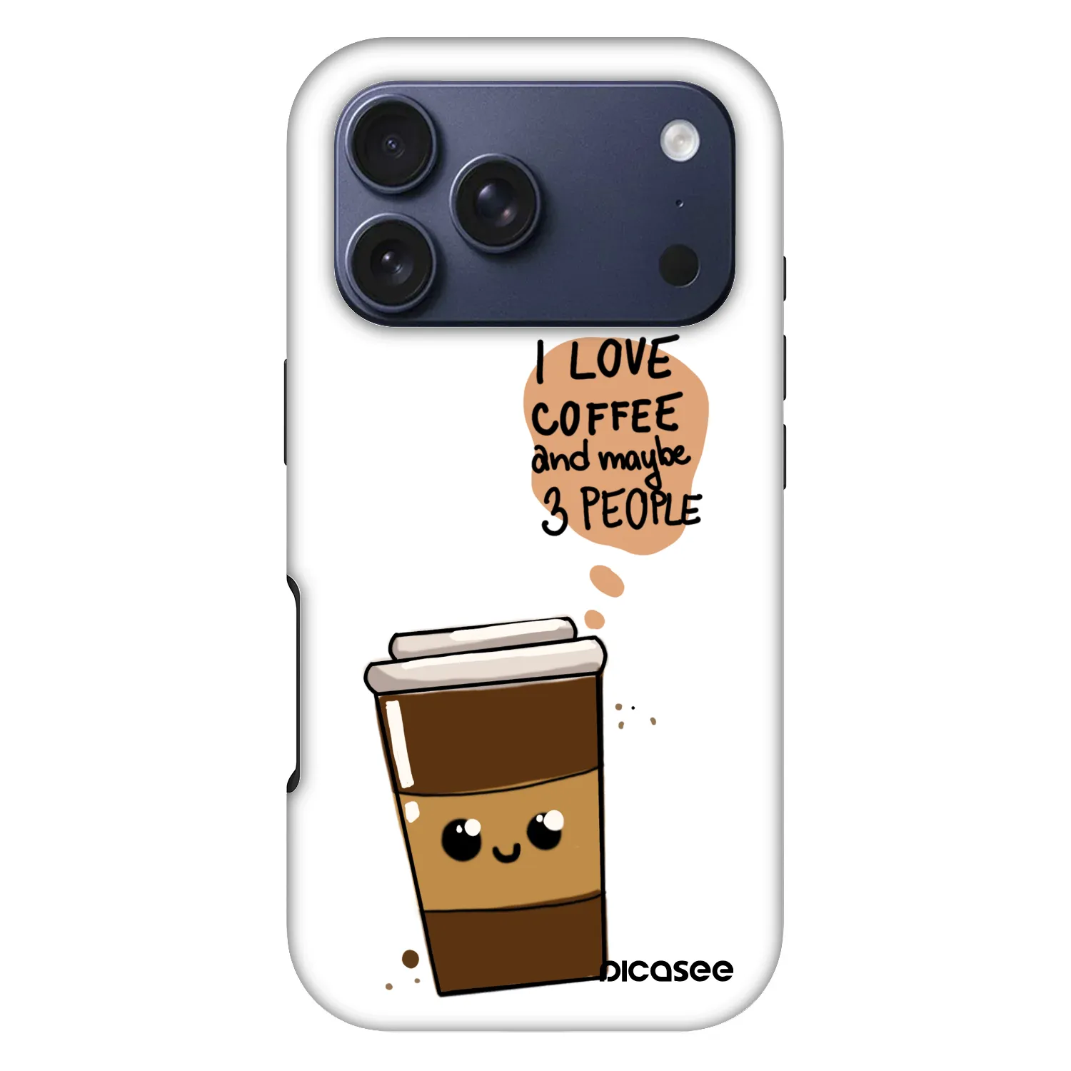 Picasee Fashion Case MagSafe za Apple iPhone 17 Pro - Cute coffee