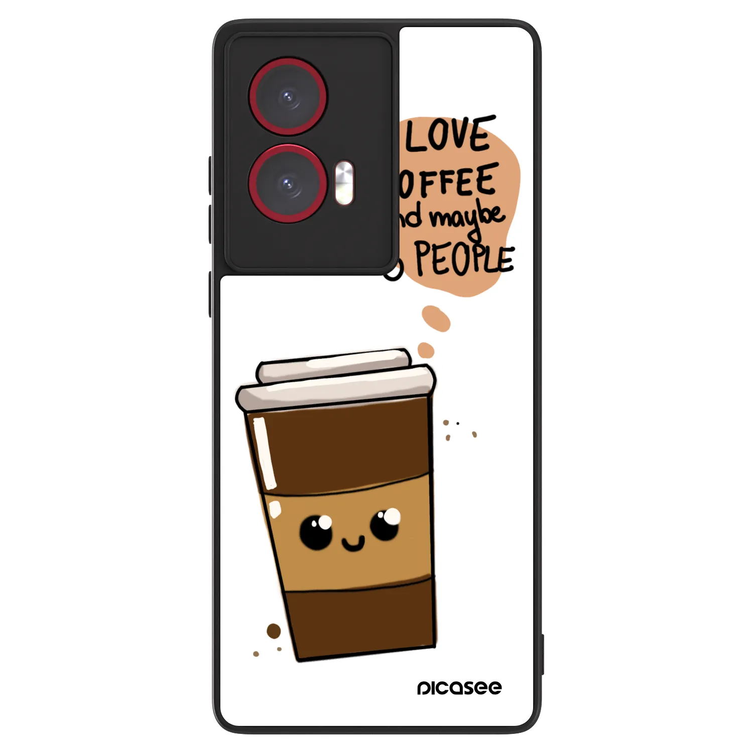 Picasee ULTIMATE CASE za Motorola Edge 50 Fusion - Cute coffee