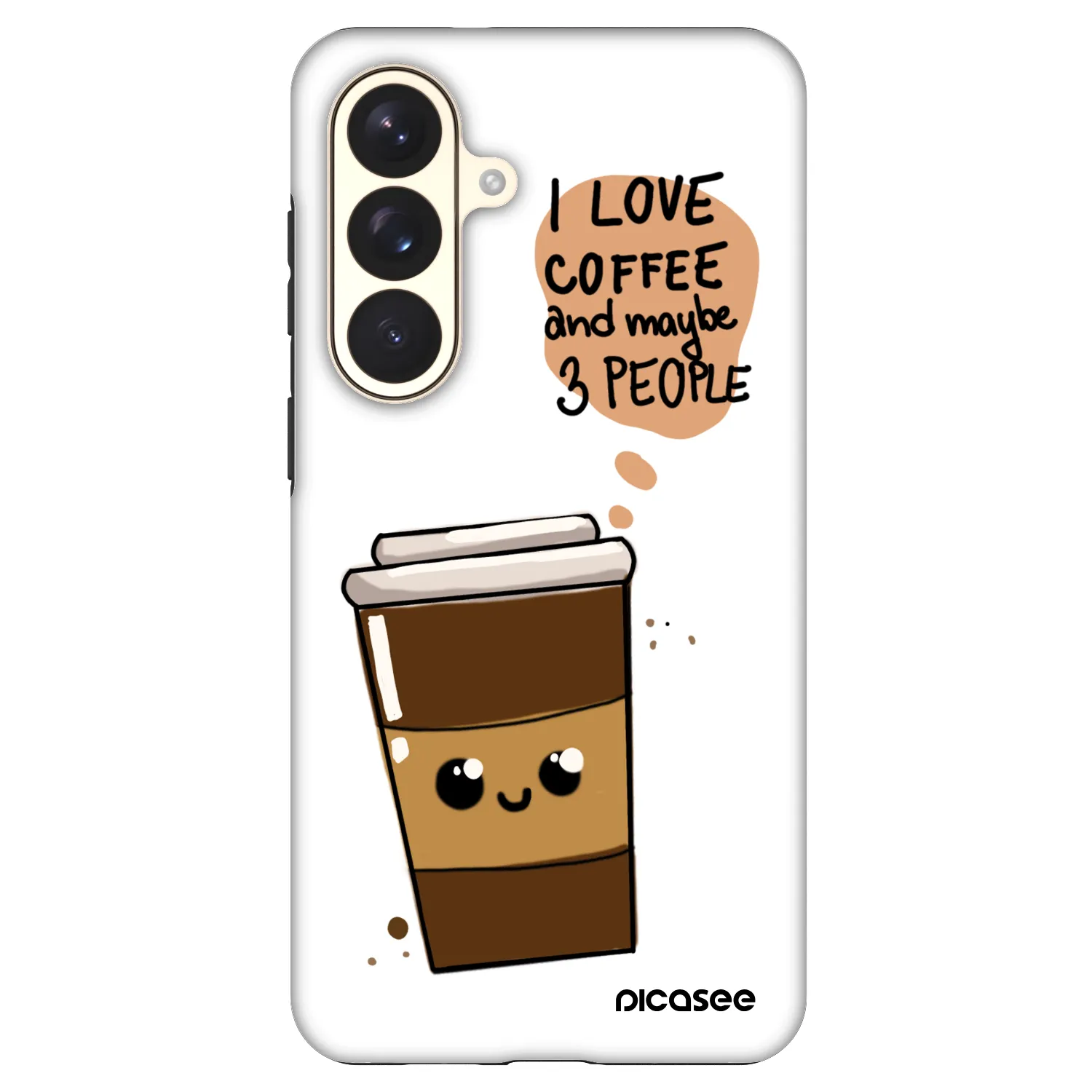 Picasee Fashion Case PowerShare pro Samsung Galaxy S26+ - Cute coffee