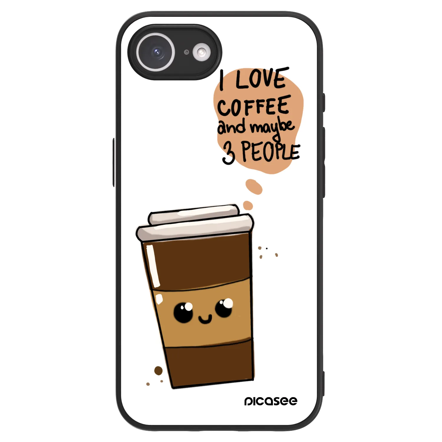 Picasee ULTIMATE CASE MagSafe za Apple iPhone 17e - Cute coffee