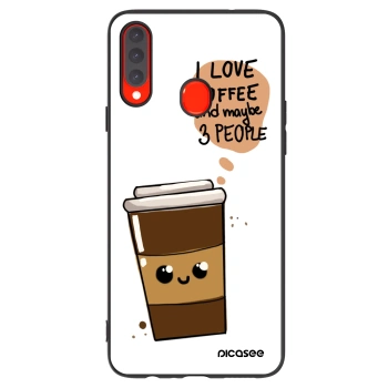 Maskica za Samsung Galaxy A20s - Cute coffee