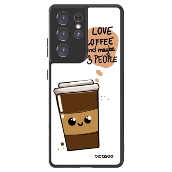 Maskica za Samsung Galaxy S21 Ultra 5G G998B - Cute coffee
