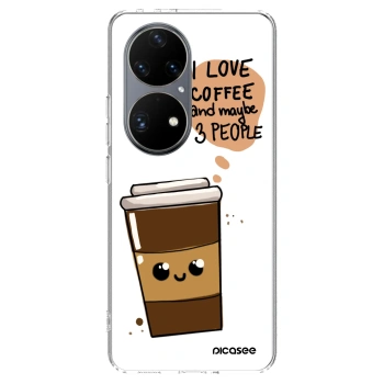 Maskica za Huawei P50 - Cute coffee