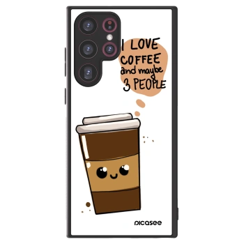 Picasee ULTIMATE CASE za Samsung Galaxy S22 Ultra 5G - Cute coffee