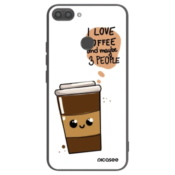 Maskica za Huawei P Smart - Cute coffee