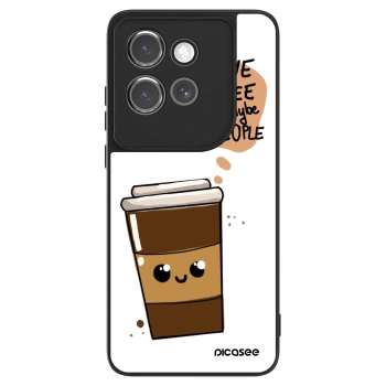 Maskica za Motorola Edge 50 Neo - Cute coffee