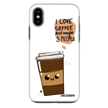 Maskica za Apple iPhone X/XS - Cute coffee