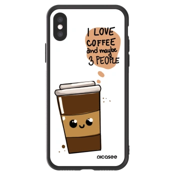 Picasee ULTIMATE CASE za Apple iPhone X/XS - Cute coffee