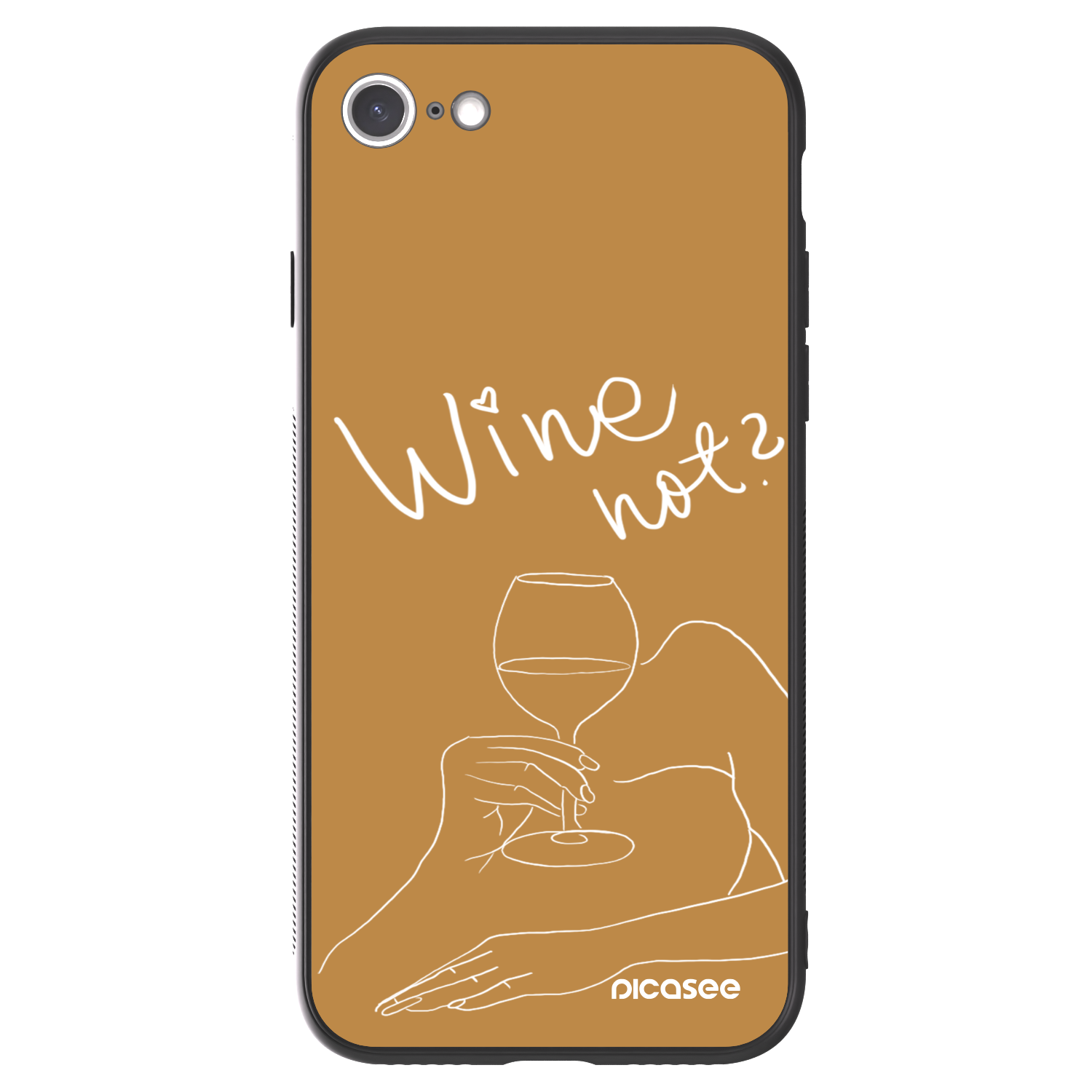 Picasee ULTIMATE CASE za Apple iPhone SE 2020 - Wine not