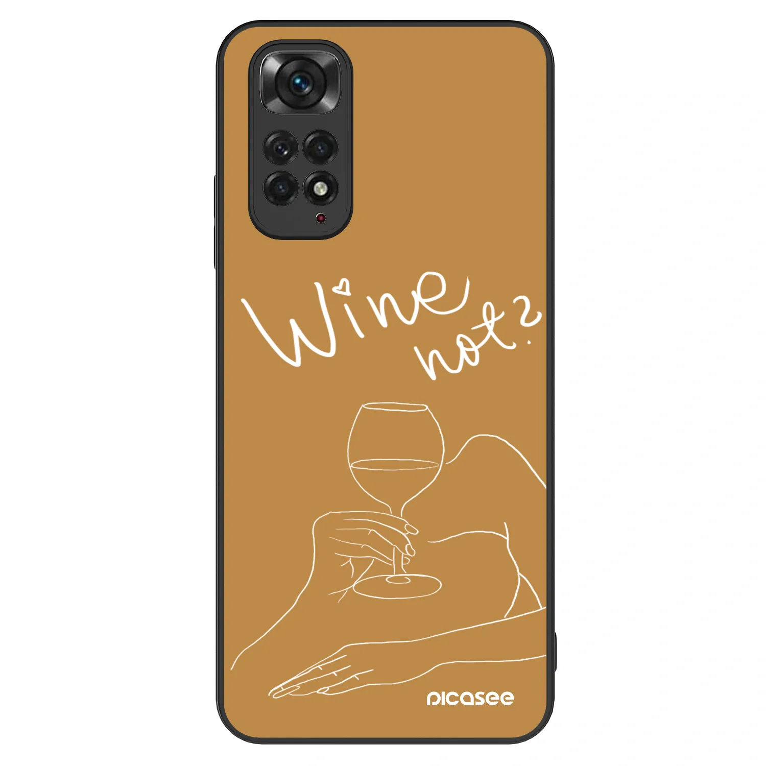 Picasee ULTIMATE CASE za Xiaomi Redmi Note 11 - Wine not