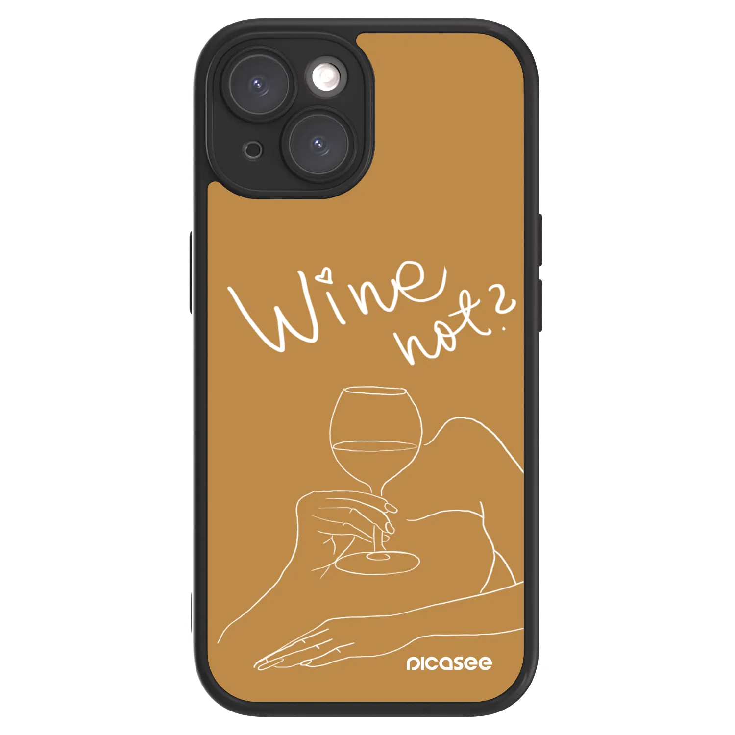 Picasee ULTIMATE CASE za Apple iPhone 15 - Wine not