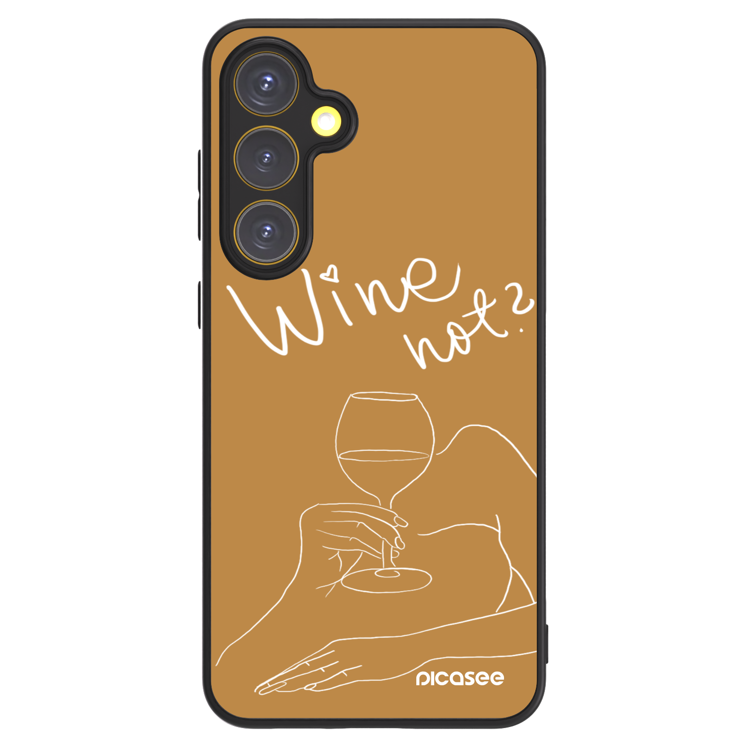 Picasee ULTIMATE CASE za Samsung Galaxy S24 FE S721B - Wine not