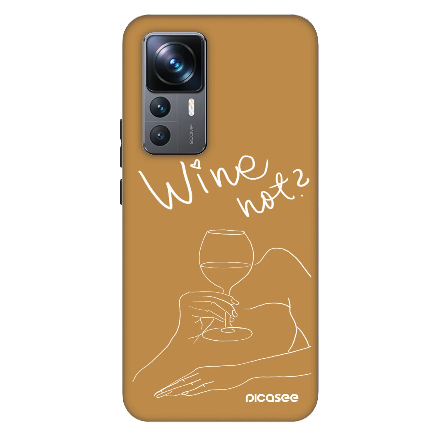 Picasee Fashion Case za Xiaomi 12T Pro - Wine not