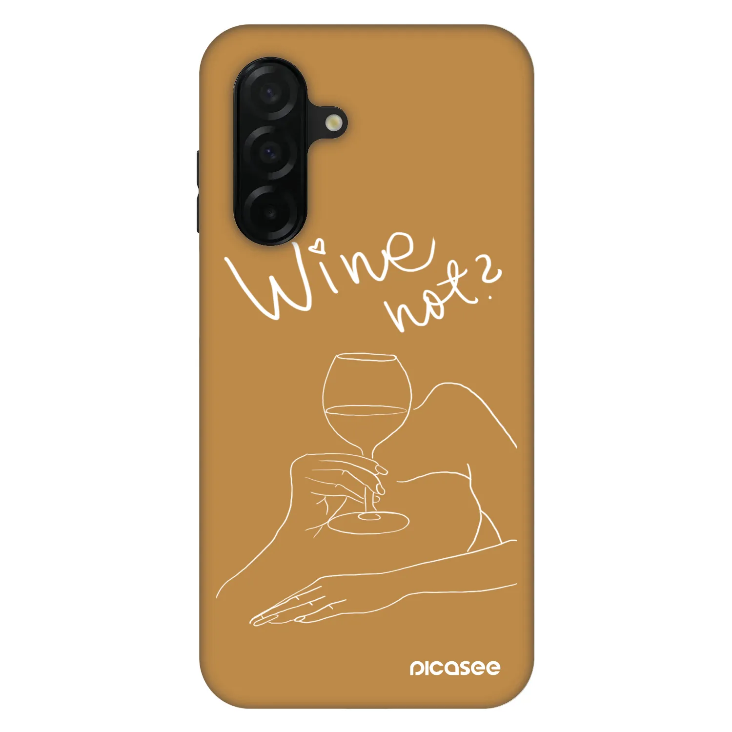 Picasee Fashion Case za Samsung Galaxy A26 5G A266B - Wine not