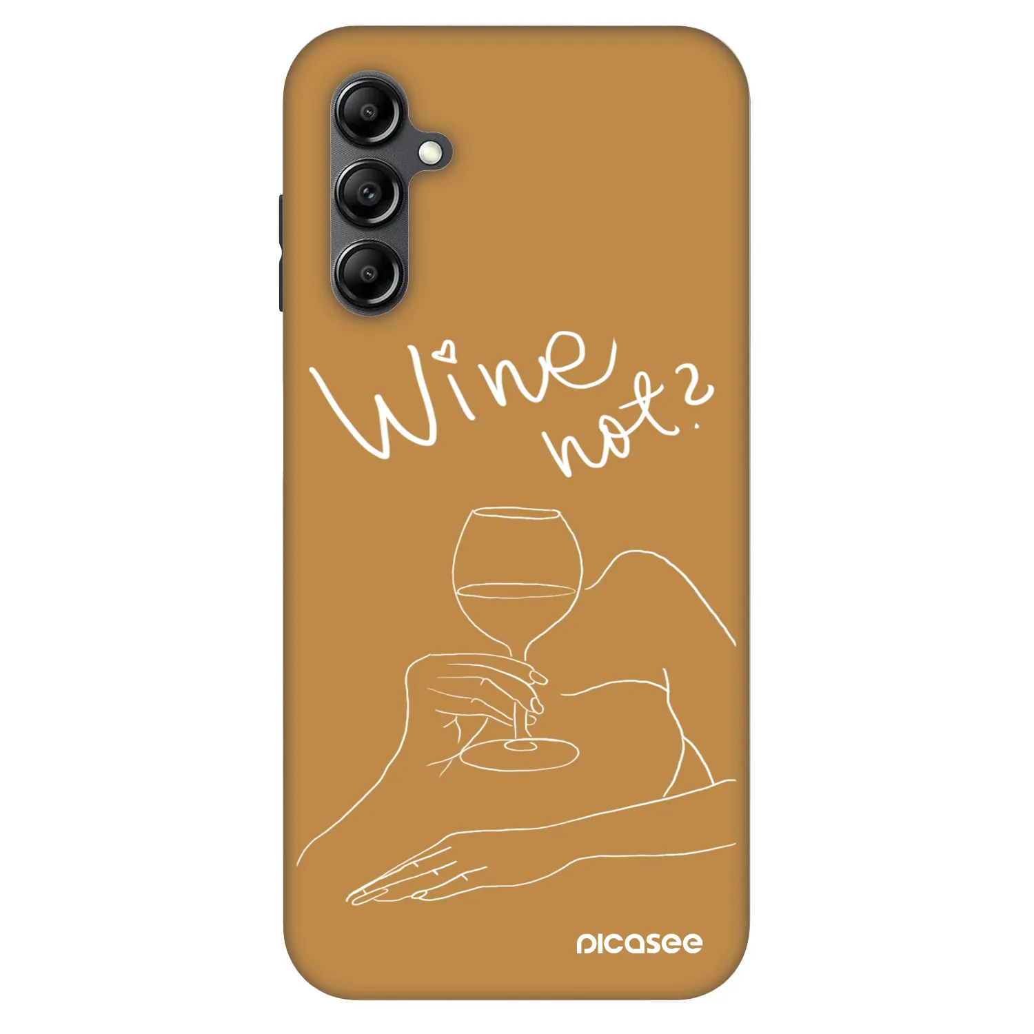 Picasee Fashion Case za Samsung Galaxy A14 5G A146P - Wine not