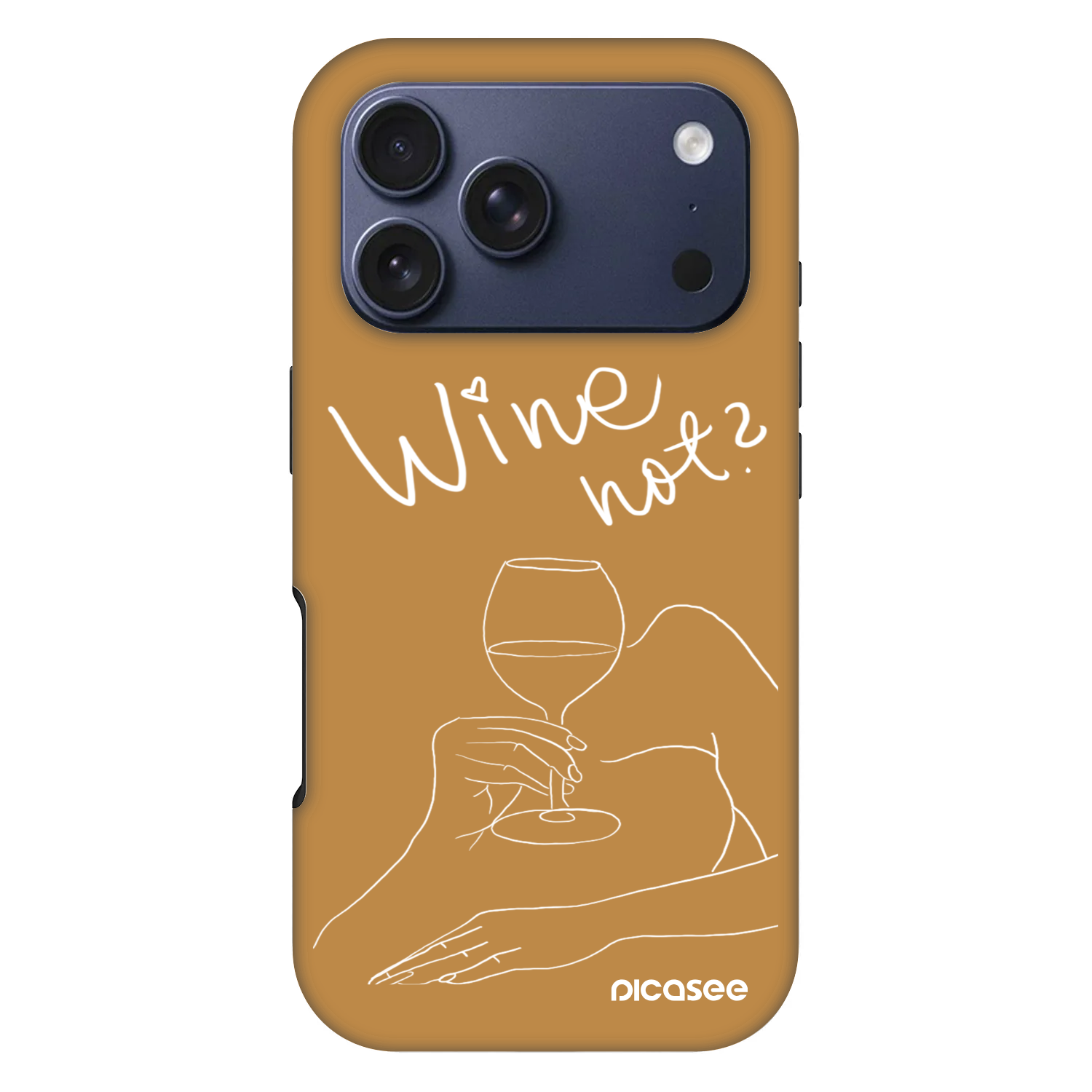 Picasee Fashion Case MagSafe za Apple iPhone 17 Pro - Wine not
