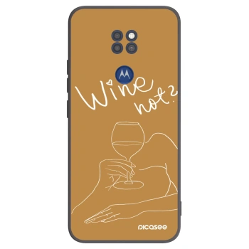 Maskica za Motorola Moto G9 Play - Wine not