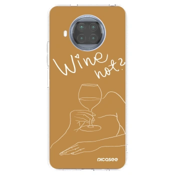 Picasee silikonska prozirna maskica za Xiaomi Mi 10T Lite - Wine not