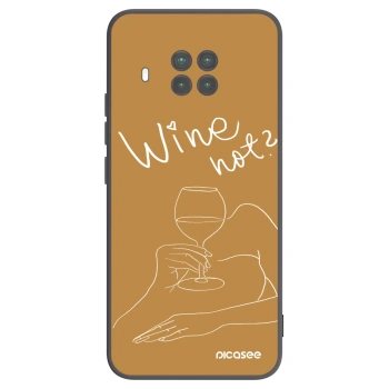 Picasee crna silikonska maskica za Xiaomi Mi 10T Lite - Wine not