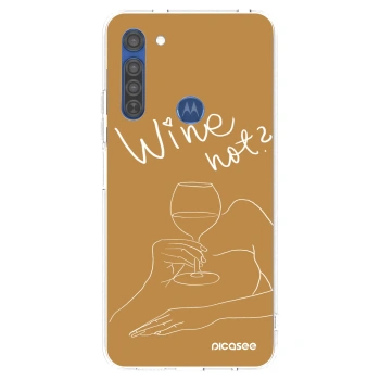 Maskica za Motorola Moto G8 - Wine not