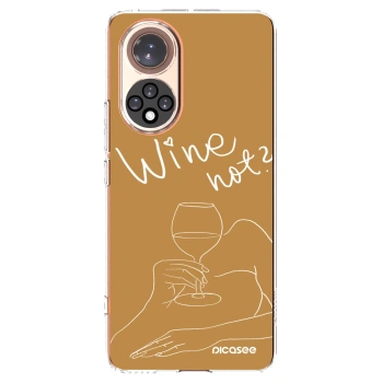 Picasee silikonska prozirna maskica za Huawei Nova 9 - Wine not