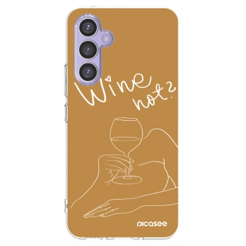 Picasee silikonska prozirna maskica za Samsung Galaxy A54 5G A546B - Wine not