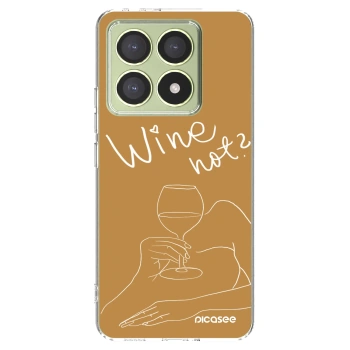 Picasee silikonska prozirna maskica za Xiaomi 14T - Wine not