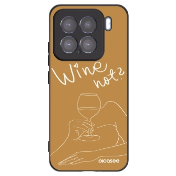 Picasee crna silikonska maskica za Xiaomi 15 - Wine not