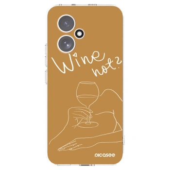 Picasee silikonska prozirna maskica za Honor 400 5G - Wine not