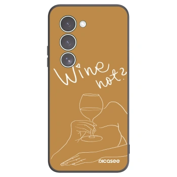 Picasee crna silikonska maskica za Xiaomi Redmi 15 5G - Wine not