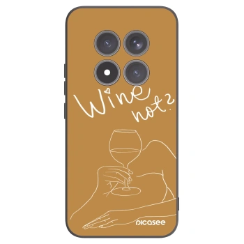 Picasee crna silikonska maskica za Xiaomi Redmi Note 15 Pro+ - Wine not