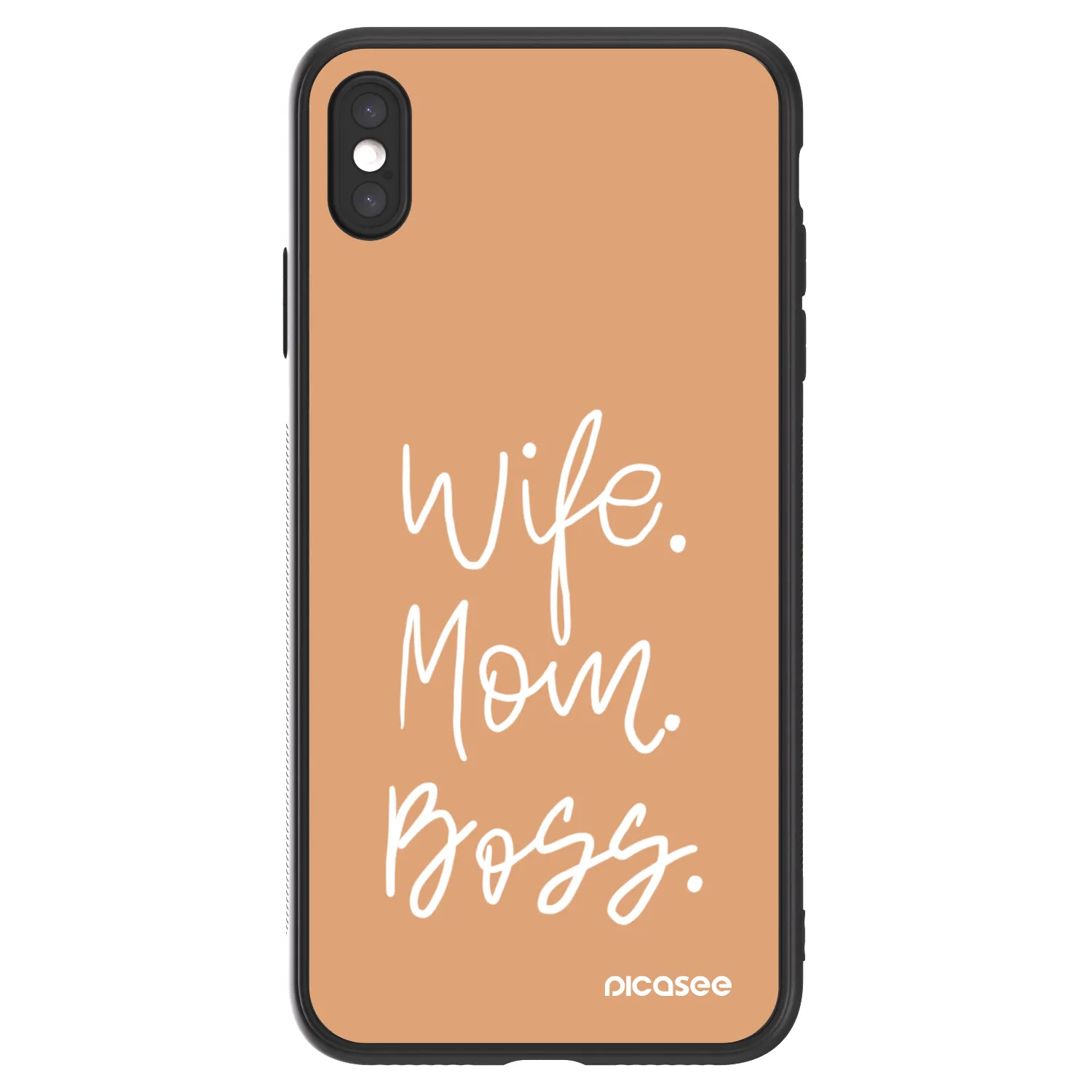 Picasee ULTIMATE CASE za Apple iPhone XS Max - Boss Mama