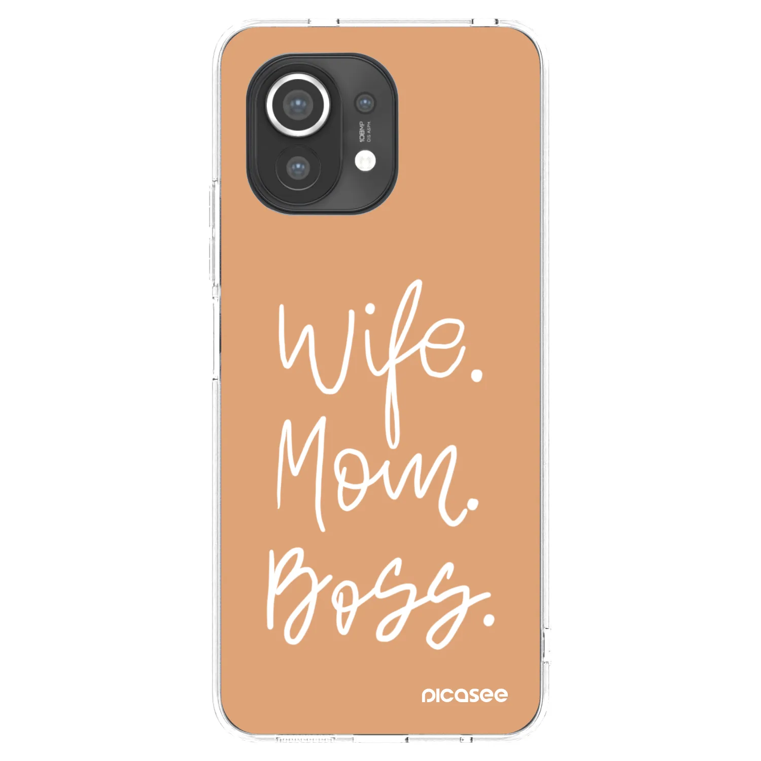 Picasee silikonska prozirna maskica za Xiaomi Mi 11 - Boss Mama