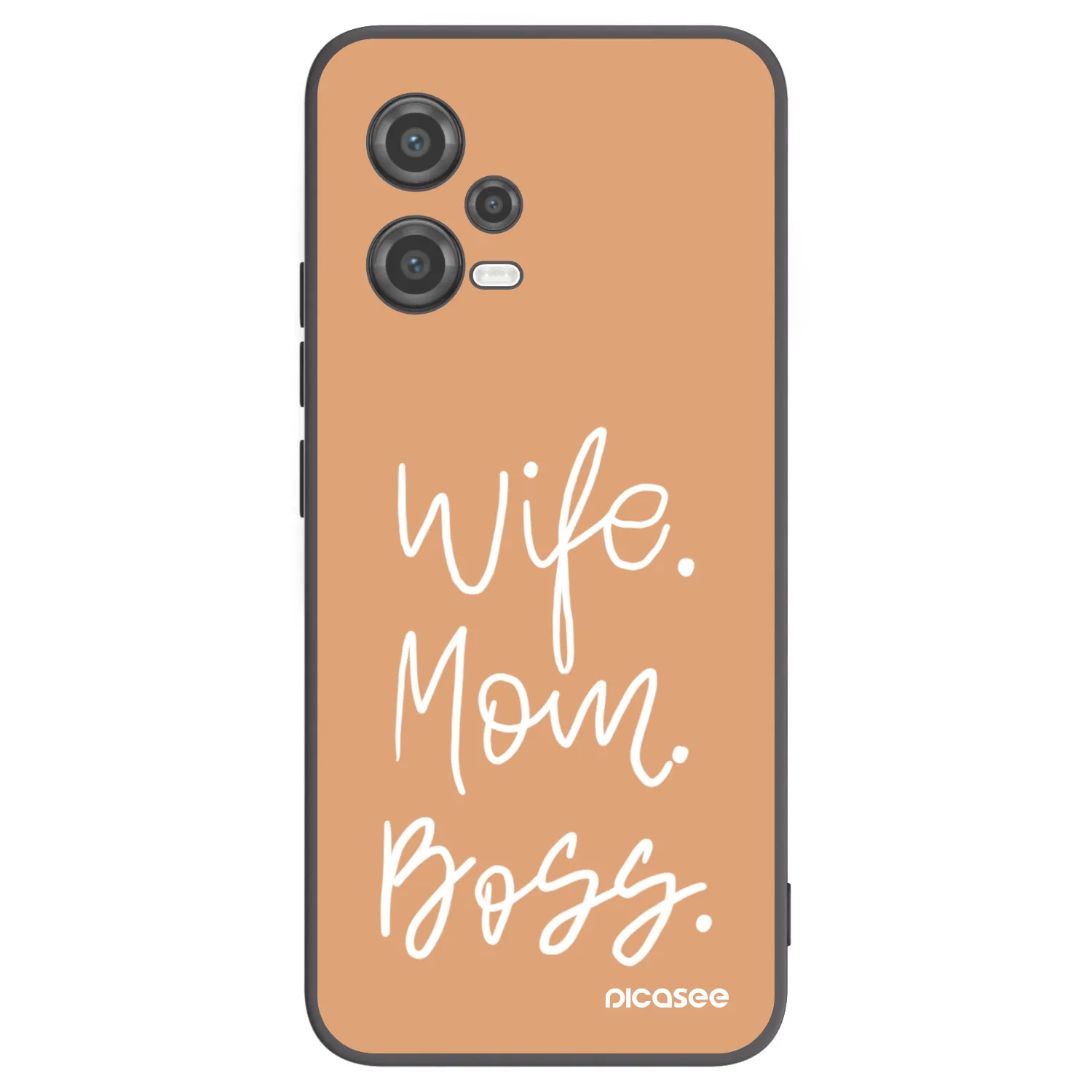 Picasee crna silikonska maskica za Xiaomi Poco X5 - Boss Mama