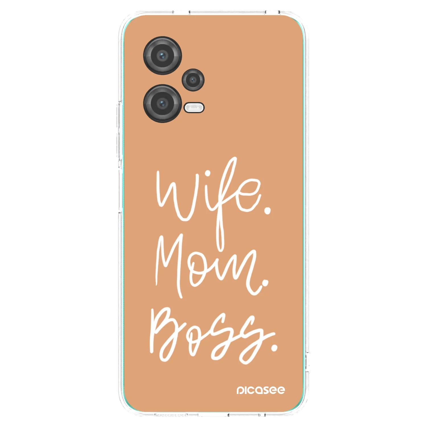 Picasee silikonska prozirna maskica za Xiaomi Poco X5 - Boss Mama