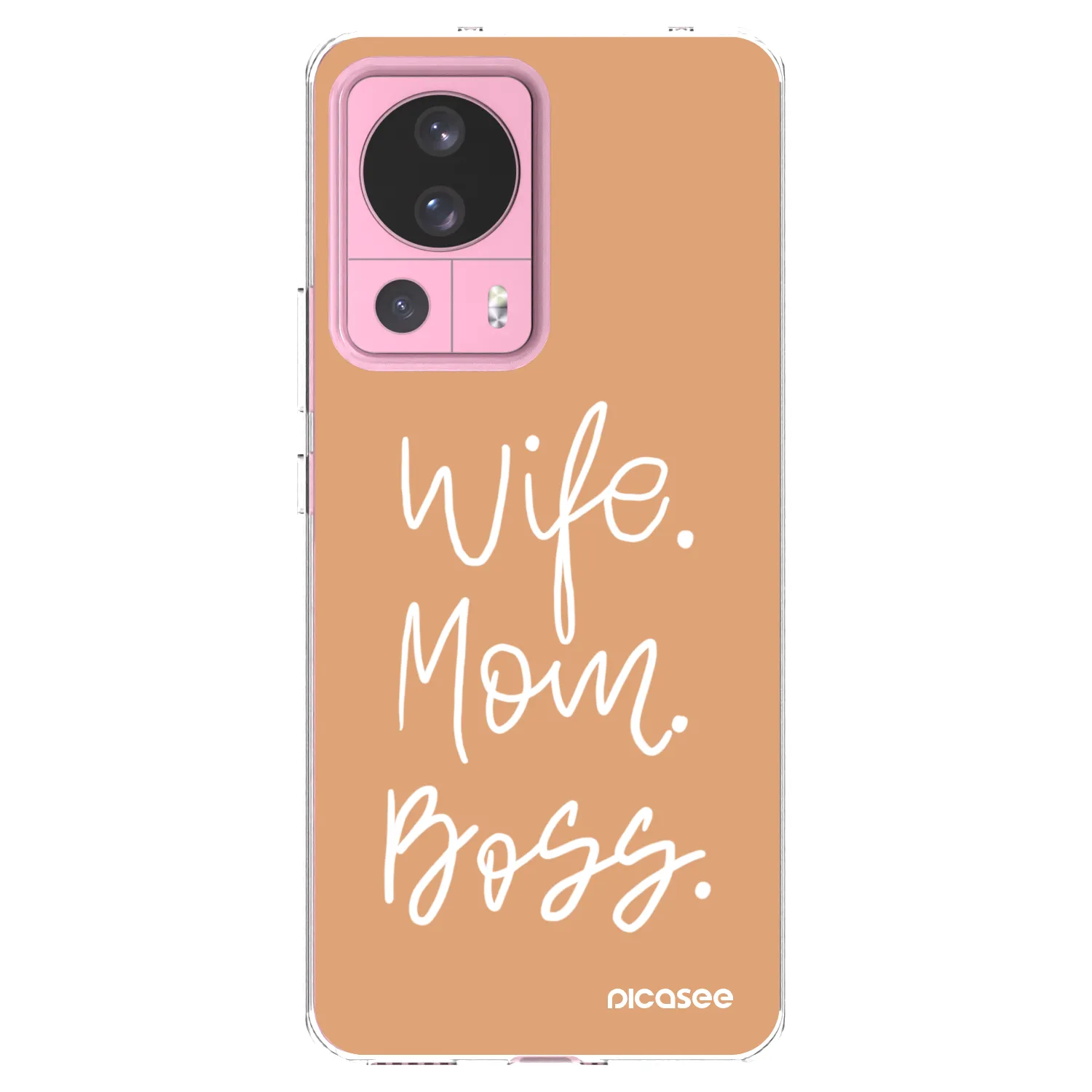 Picasee silikonska prozirna maskica za Xiaomi 13 Lite - Boss Mama