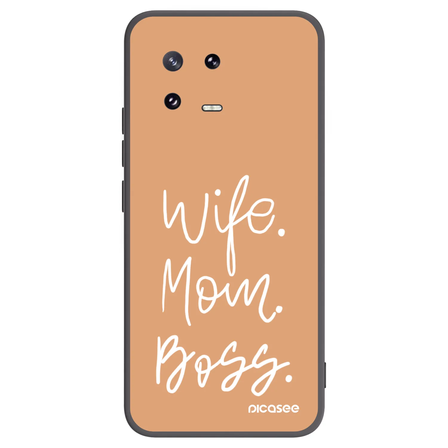 Picasee crna silikonska maskica za Xiaomi 13 Pro - Boss Mama
