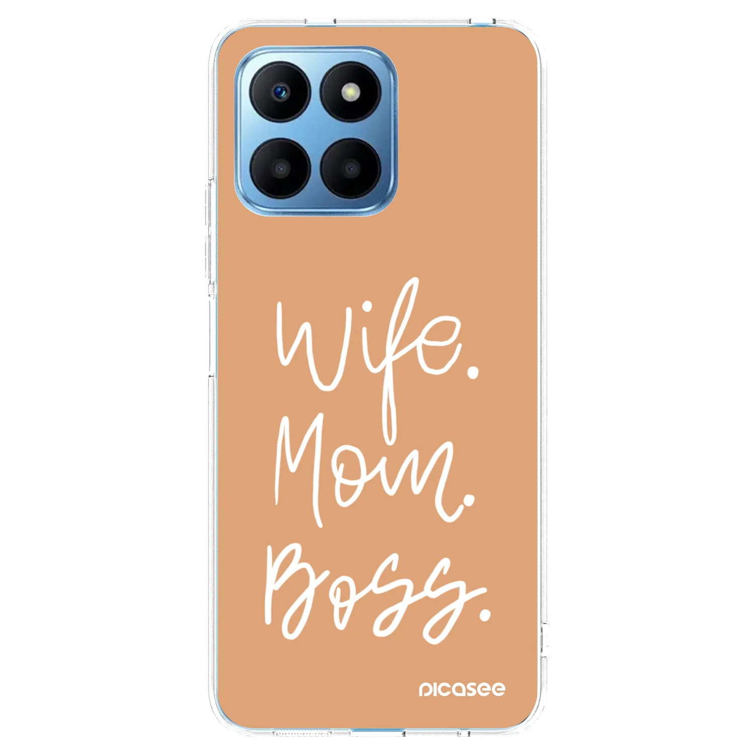 Picasee silikonska prozirna maskica za Honor 70 Lite - Boss Mama