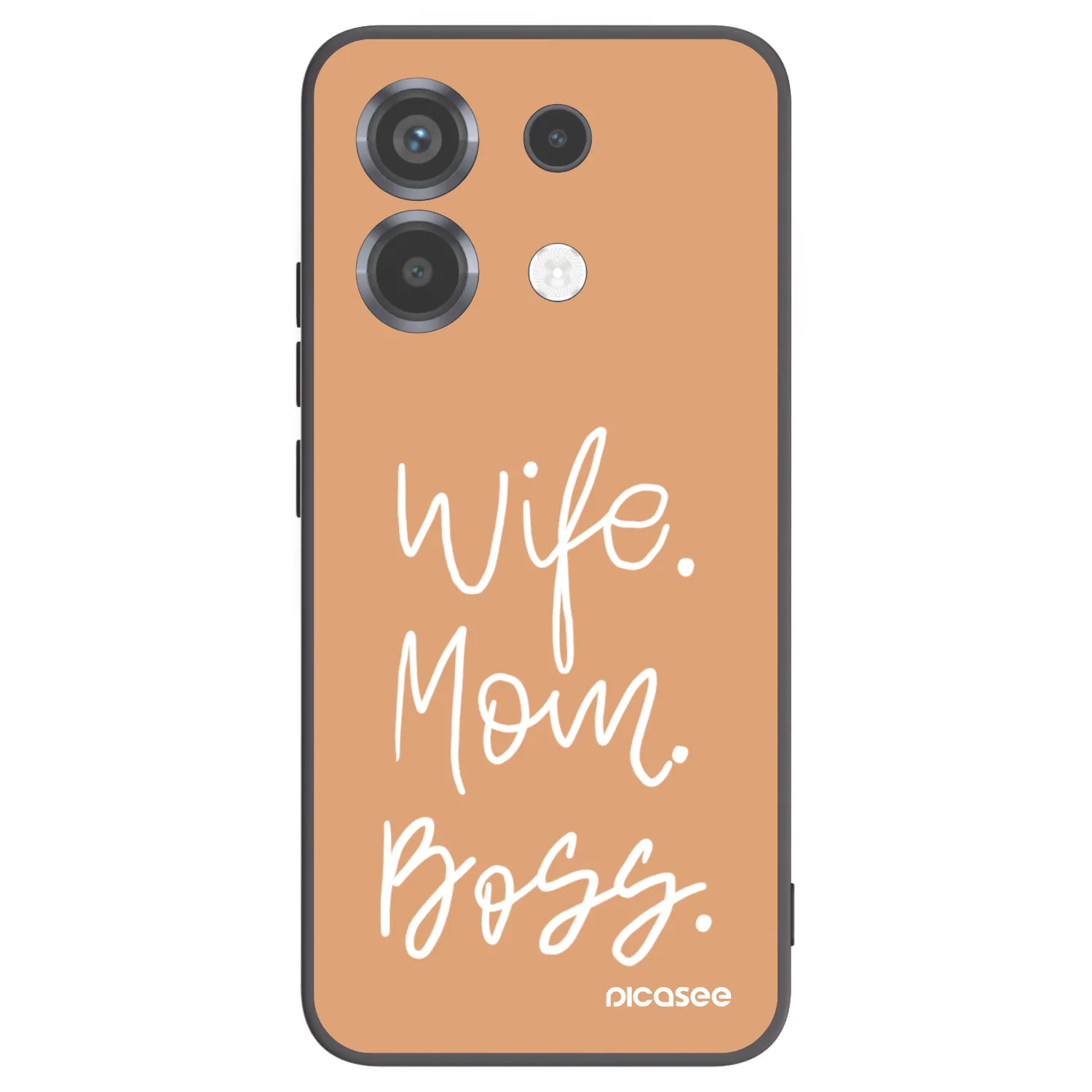 Picasee crna silikonska maskica za Xiaomi Poco X6 - Boss Mama