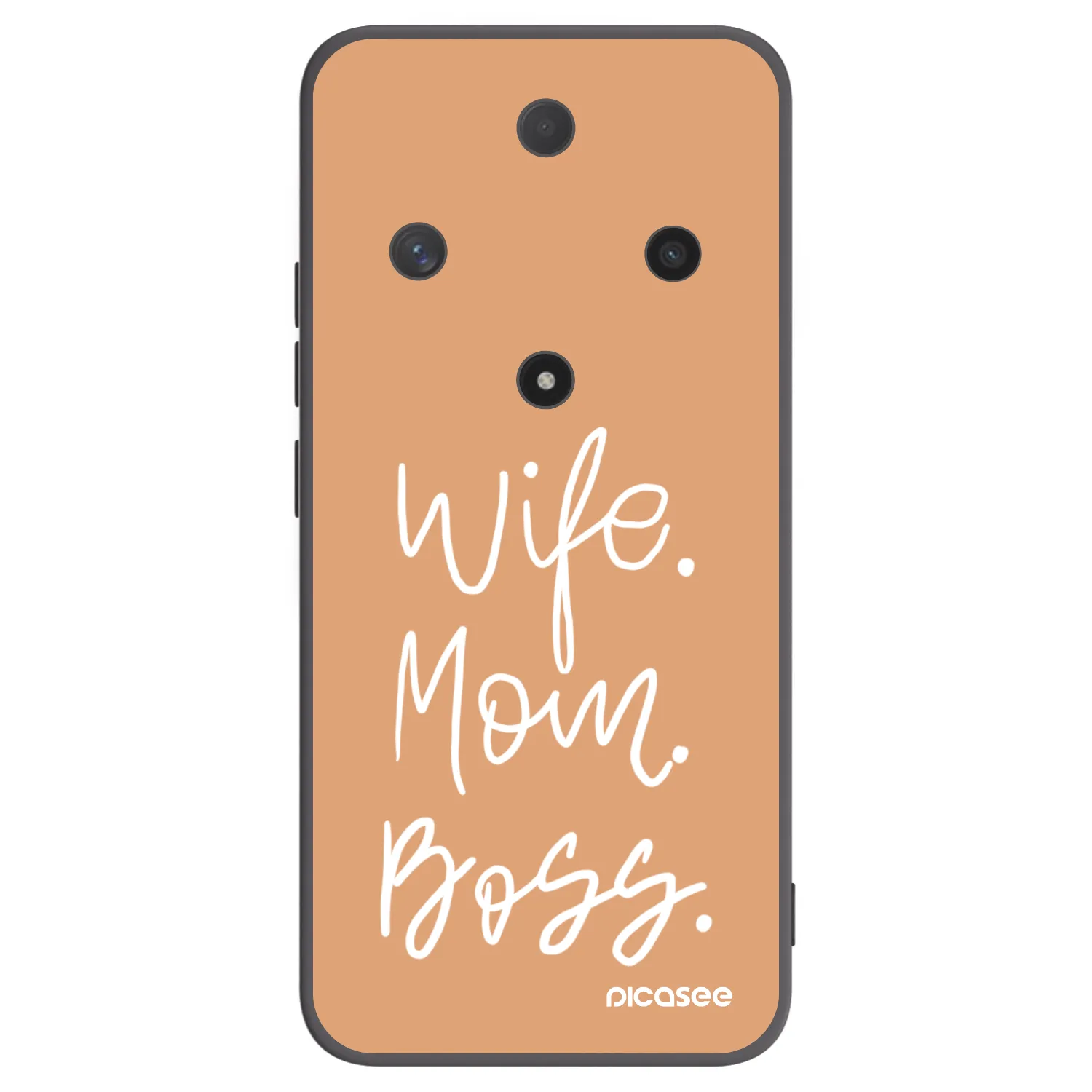 Picasee crna silikonska maskica za Honor Magic6 Lite 5G - Boss Mama