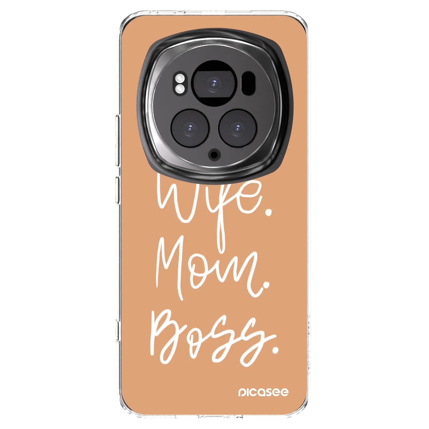 Picasee silikonska prozirna maskica za Honor Magic6 Pro - Boss Mama