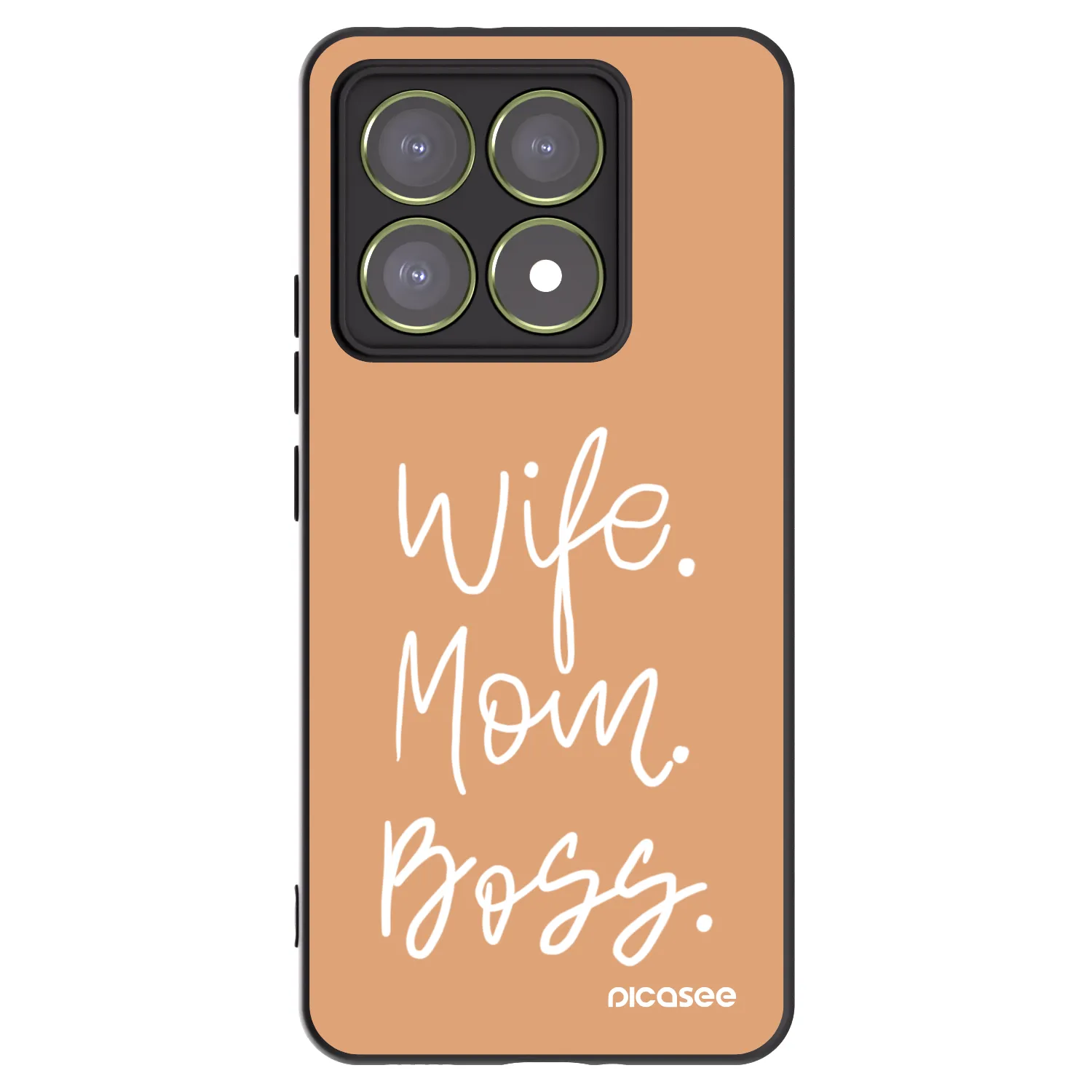 Picasee crna silikonska maskica za Xiaomi 14T - Boss Mama