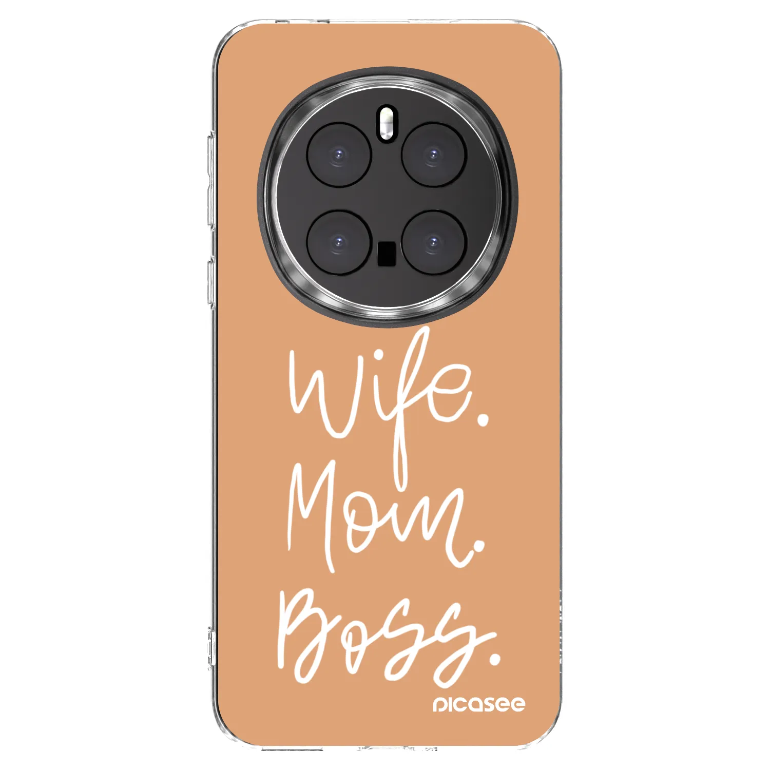 Picasee silikonska prozirna maskica za Honor Magic7 Pro 5G - Boss Mama