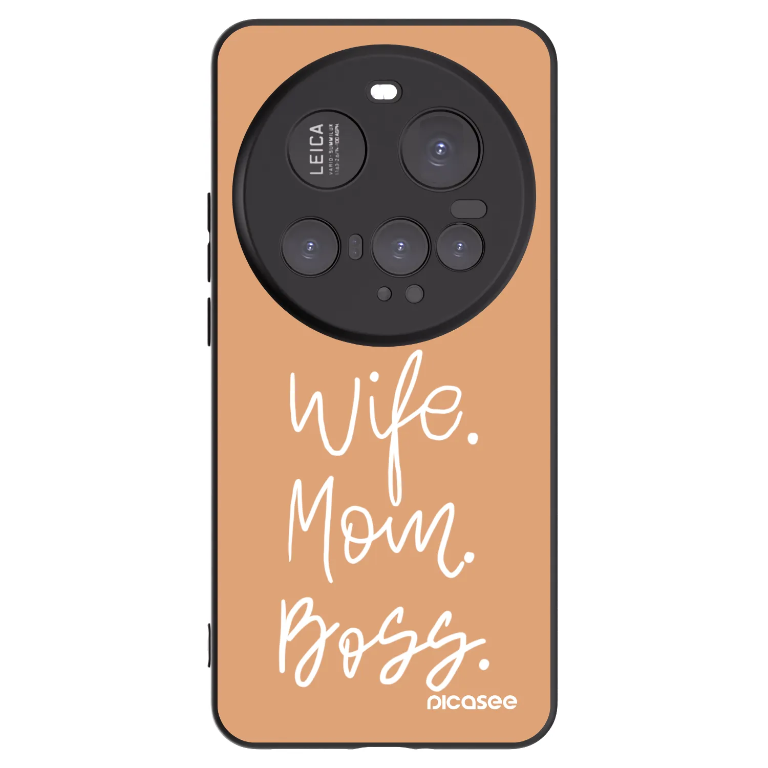 Picasee crna silikonska maskica za Xiaomi 15 Ultra - Boss Mama