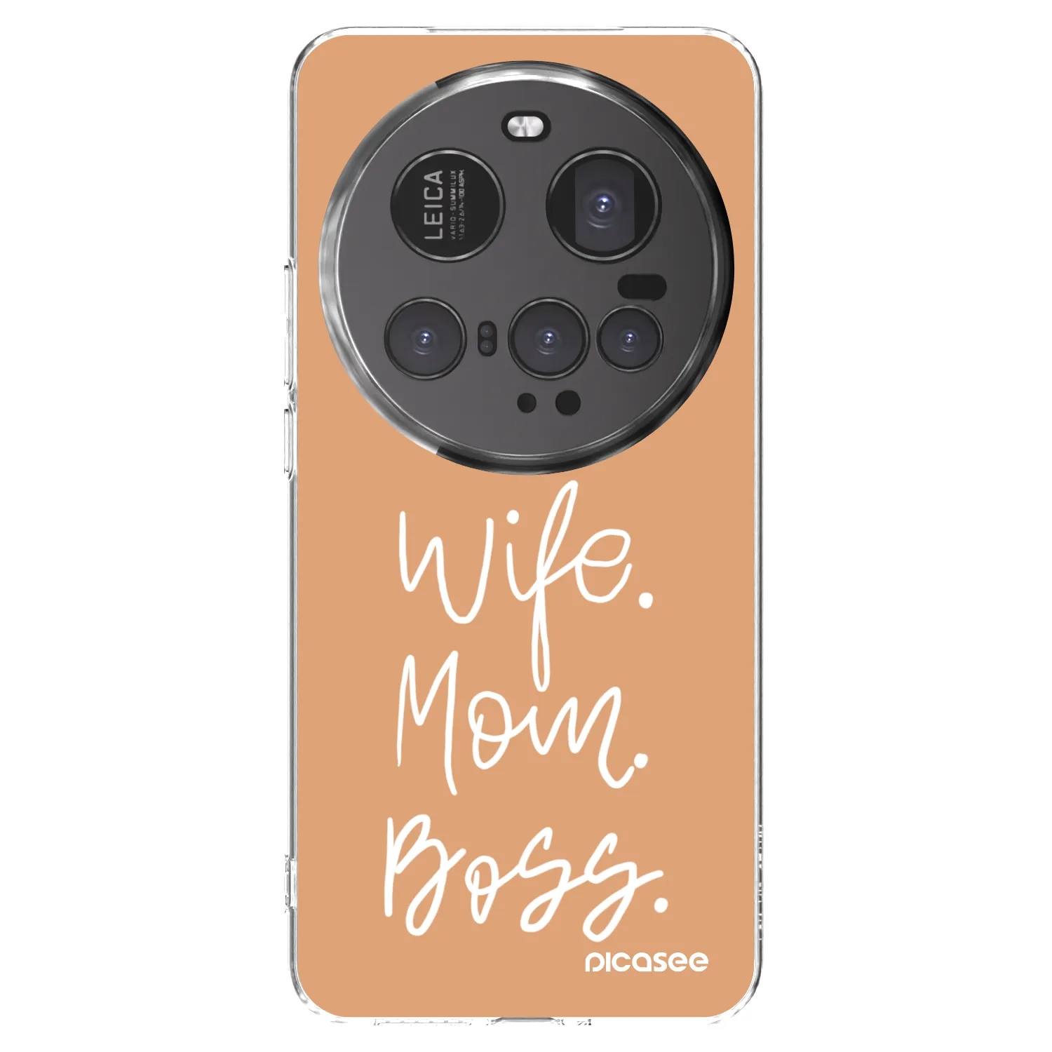 Picasee silikonska prozirna maskica za Xiaomi 15 Ultra - Boss Mama