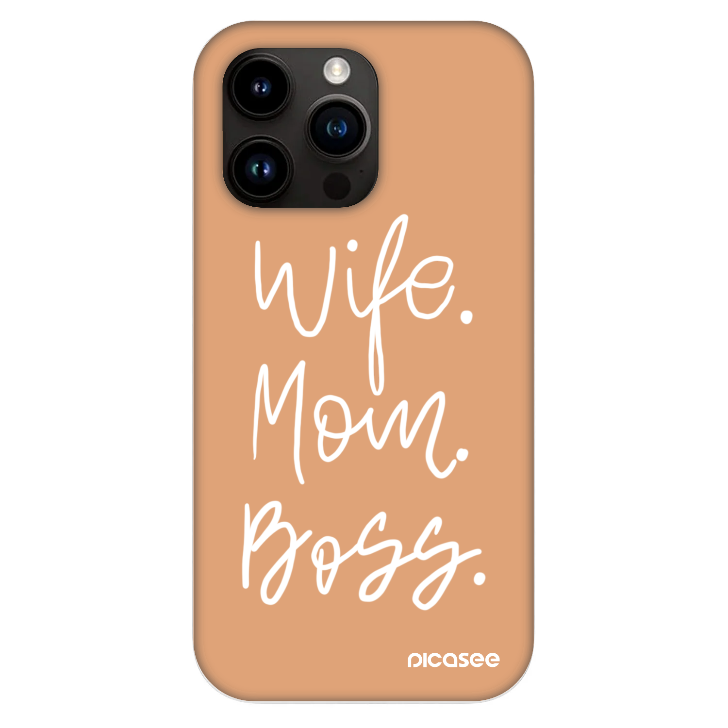 Picasee Fashion Case MagSafe za Apple iPhone 13 Pro - Boss Mama