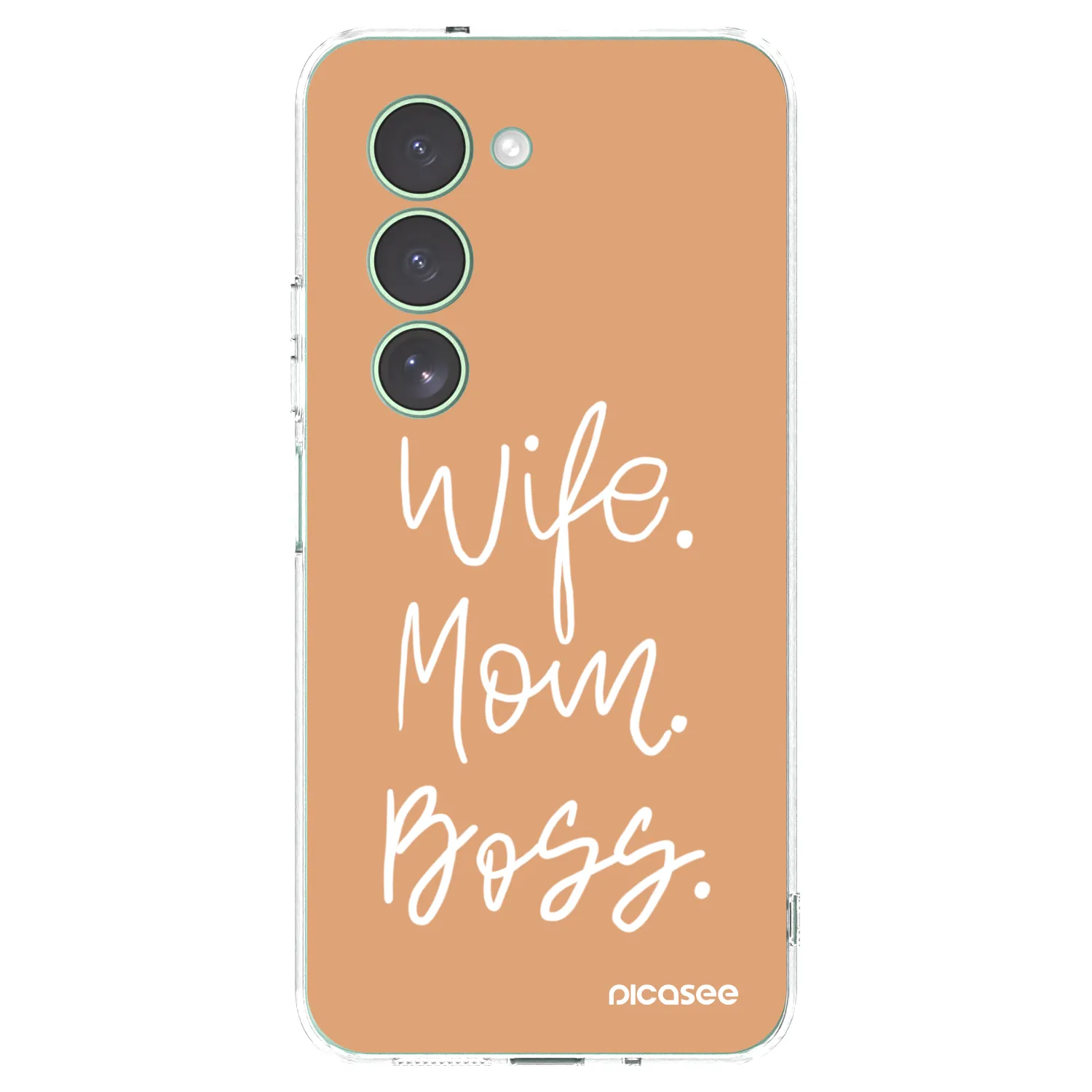 Picasee silikonska prozirna maskica za Xiaomi Redmi 15 5G - Boss Mama