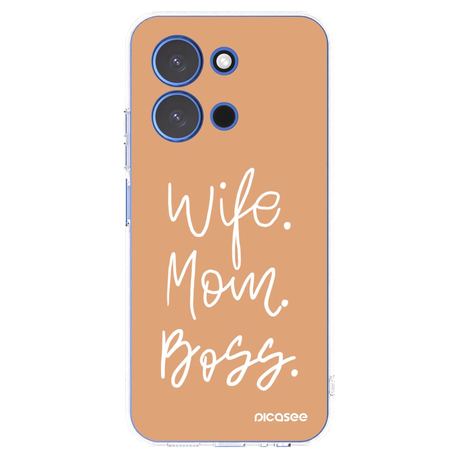 Picasee silikonska prozirna maskica za Xiaomi Redmi 15C 4G - Boss Mama