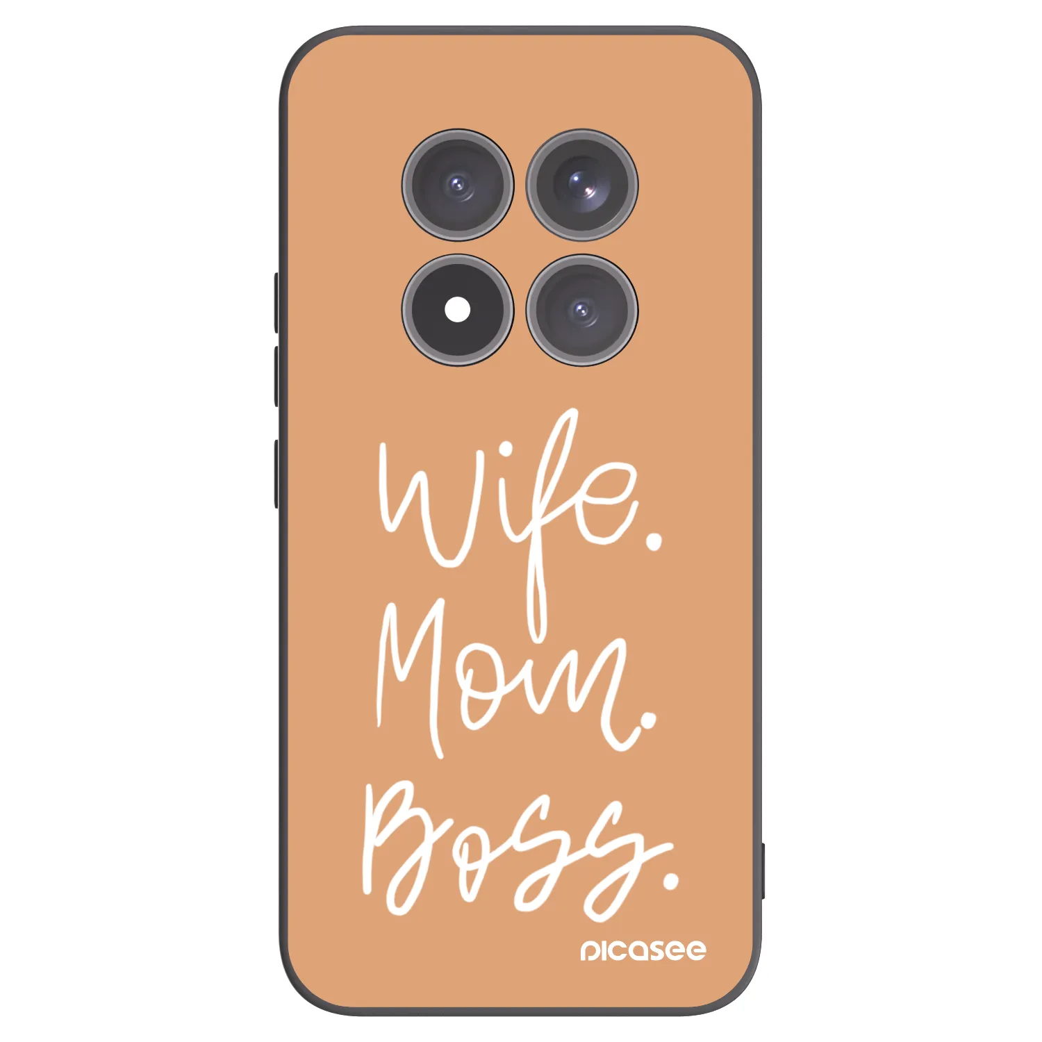 Picasee crna silikonska maskica za Xiaomi Redmi Note 15 Pro+ - Boss Mama